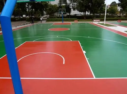 奉贤球场地面翻新,裂缝修重要性